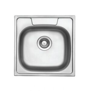 UKINOX 19" Drop-in Single Bowl 18 Guauge Stainless Steel Sink